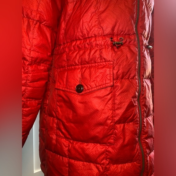 Vintage Eddie Bauer Red Goose down Coat size large - Picture 3 of 12